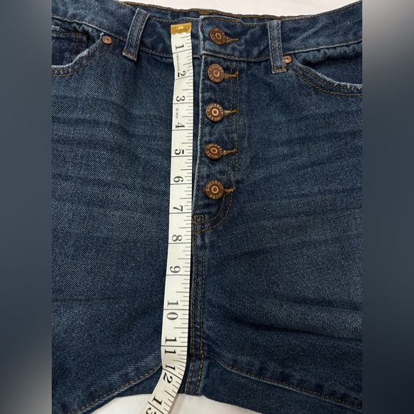 Sincerely Jules Button Fly Distressed Jeans Women’s Size 9/29 High Rise 5 pocket - Picture 4 of 8